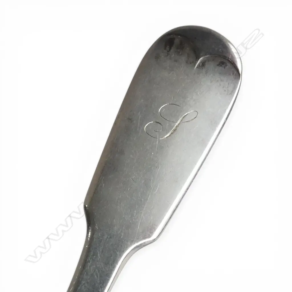 EIGHT STG LARGE FORKS & EIGHT STG DESERT FORKS, LONDON, 1843, 1025gms total Image 1++