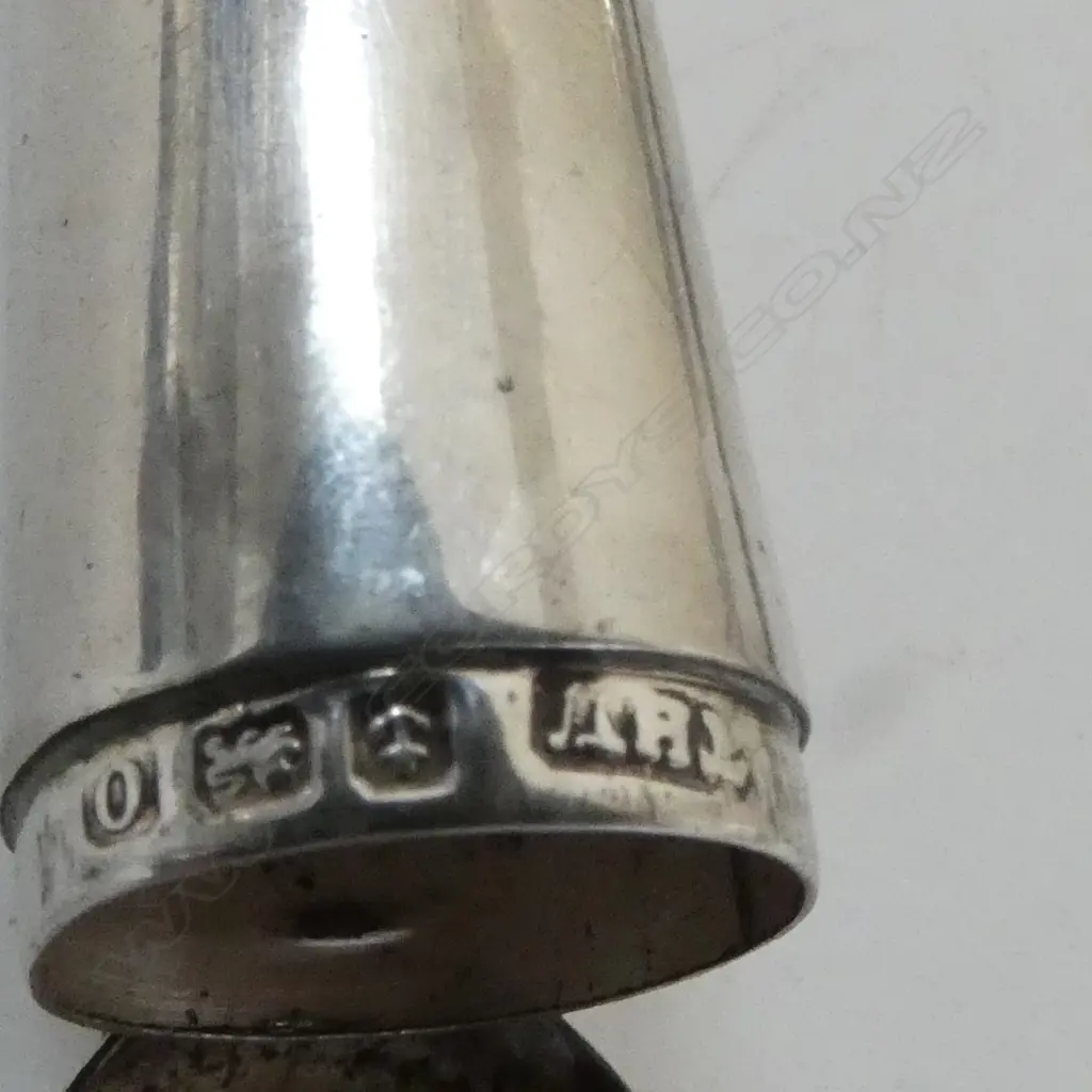 SILVER CIGARETTE HOLDER CASE 6gms+ PENCIL holder + buffer + button hook Image 1++