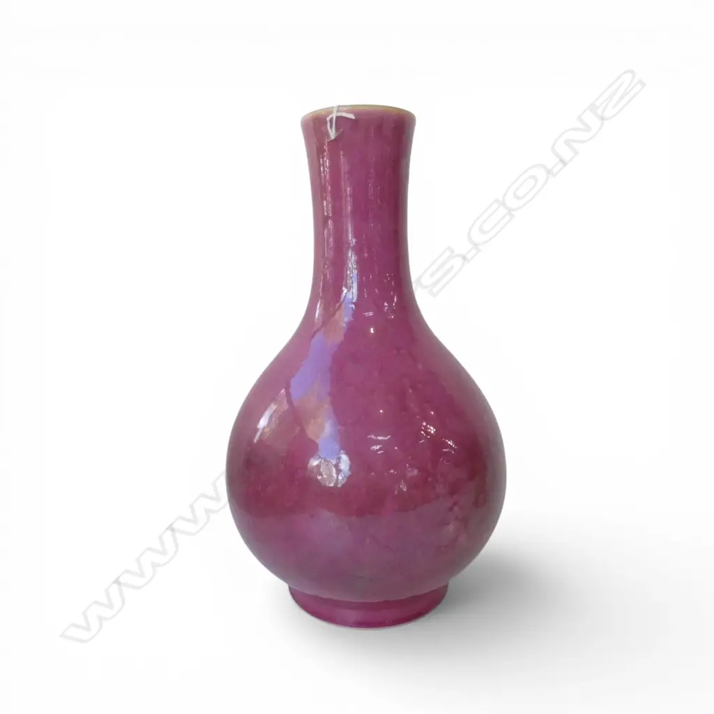 LG CHINESE PLUM GLAZED VASE H.400mm Image 1++