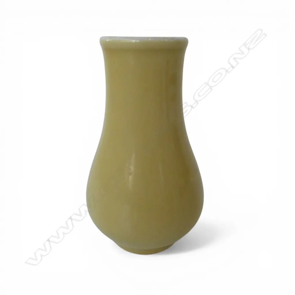 ORIENTAL YELLOW GLAZED VASE H.150mm Image 1++
