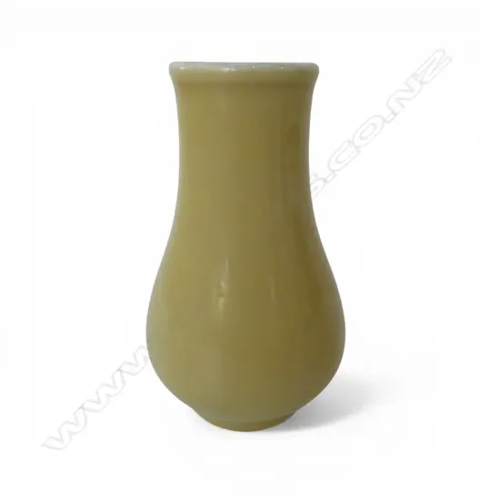 ORIENTAL YELLOW GLAZED VASE H.150mm