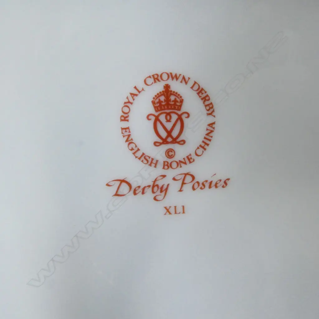 ASST. ROYAL CROWN DERBY DINNER CHINA Image 1++