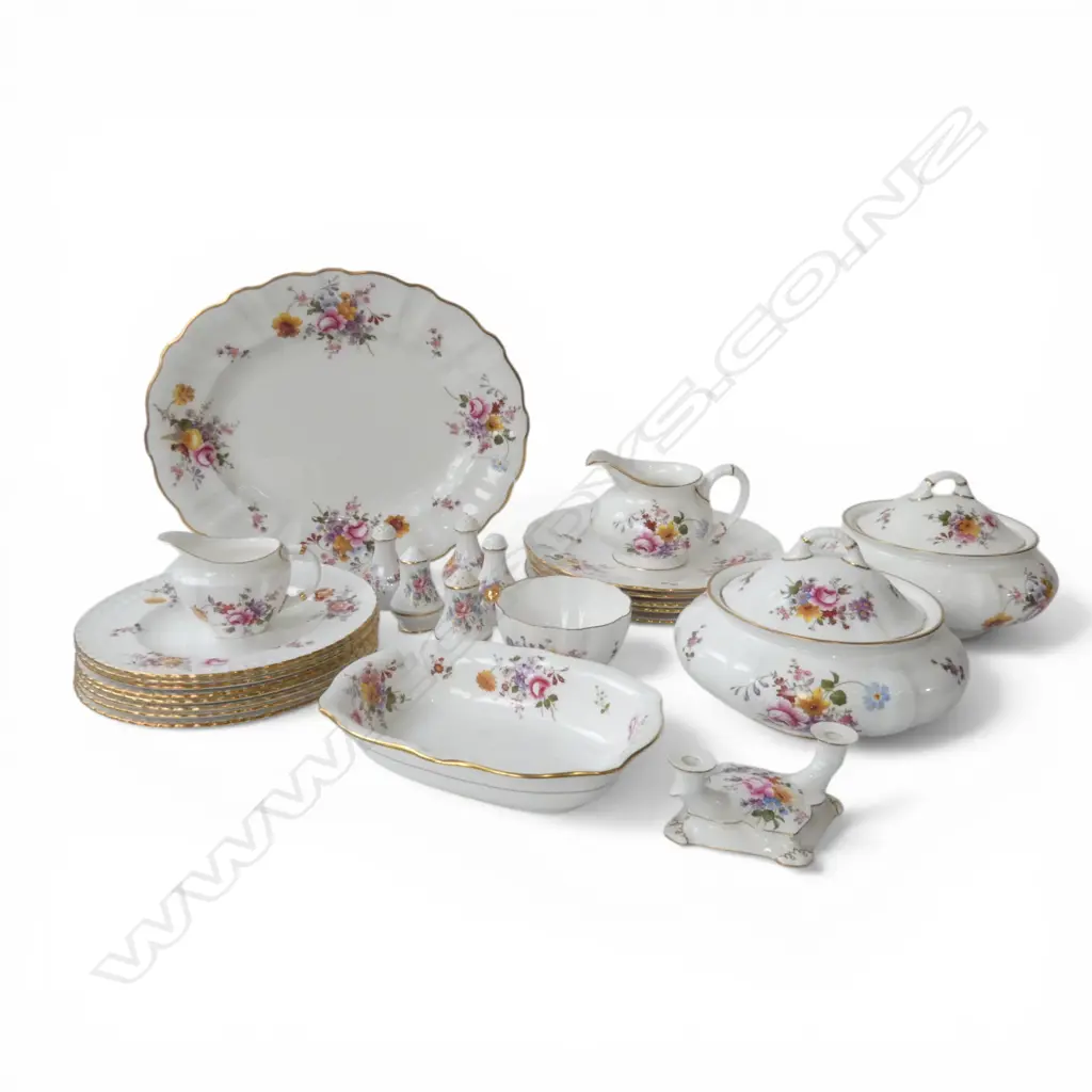 ASST. ROYAL CROWN DERBY DINNER CHINA Image 1++