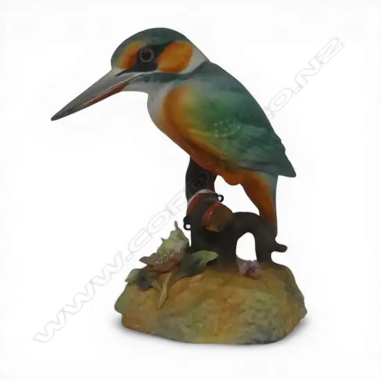 ROYAL CROWN DERBY KINGFISHER, H.130mm