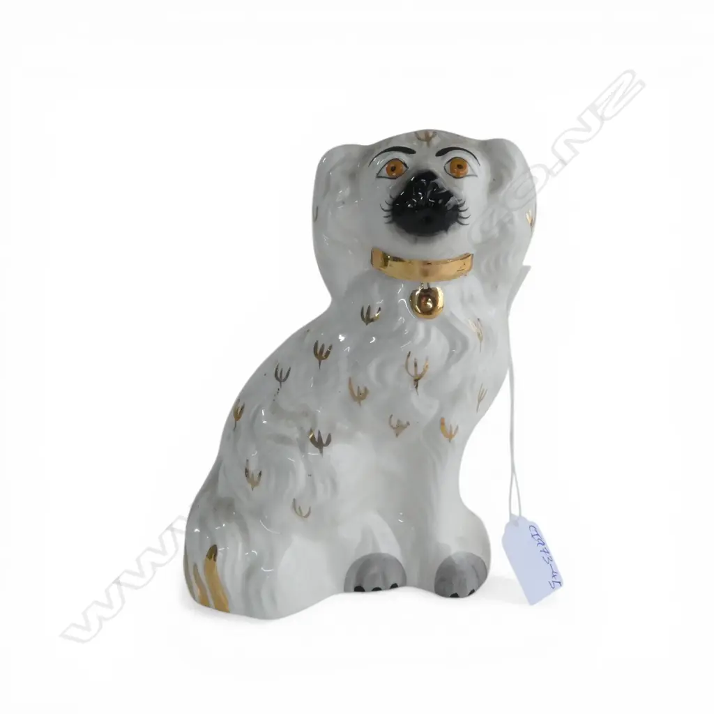 STAFFORDSHIRE MANTEL DOG No.1378 H.200mm Image 1++