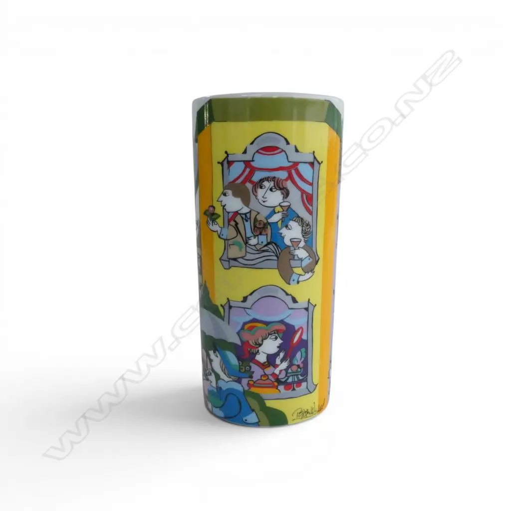 ROSENTHAL 'SIEMENS' VASE by BJORN WIINBLAD H.200mm Image 1++