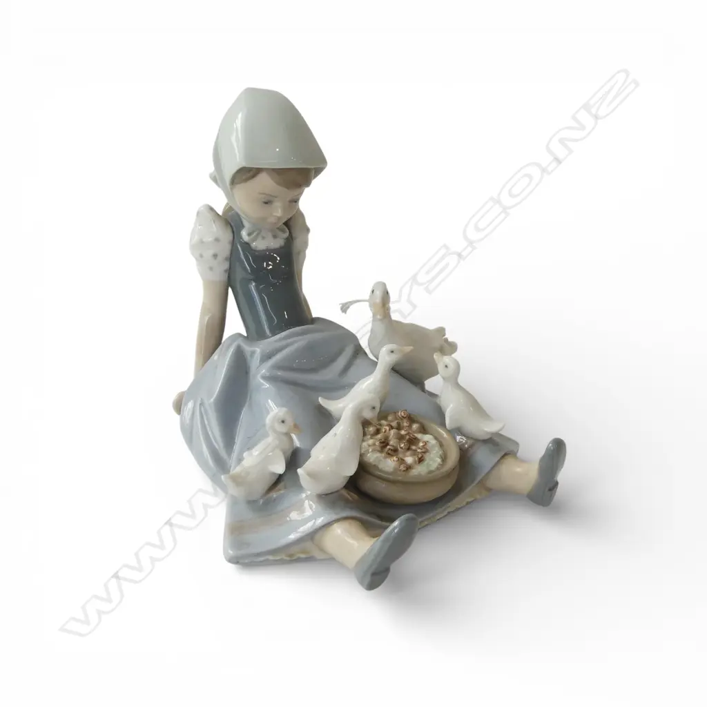 LLADRO FIGURE SAUCEPAN AND DUCKS repair H.170mm Image 1++