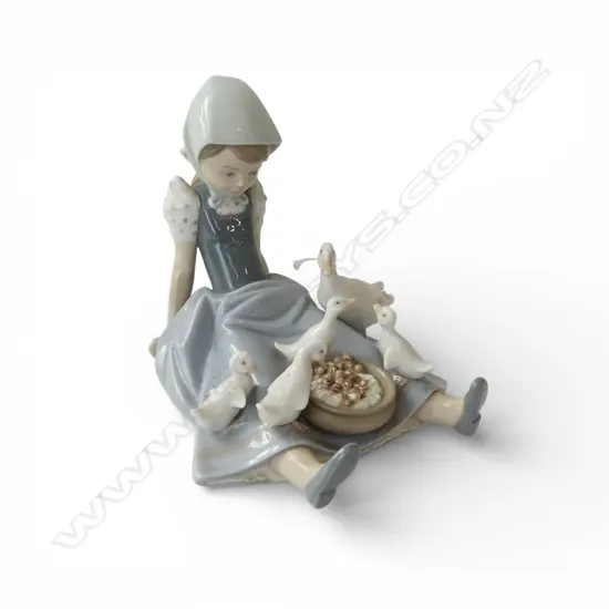 LLADRO FIGURE SAUCEPAN AND DUCKS repair H.170mm