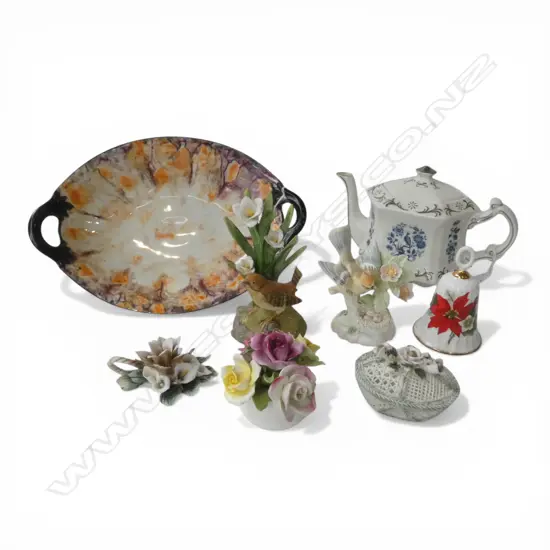 ASST CHINA INCLUDING - STAFFORDSHIRE POSIES etc. - SMALL FAULTS