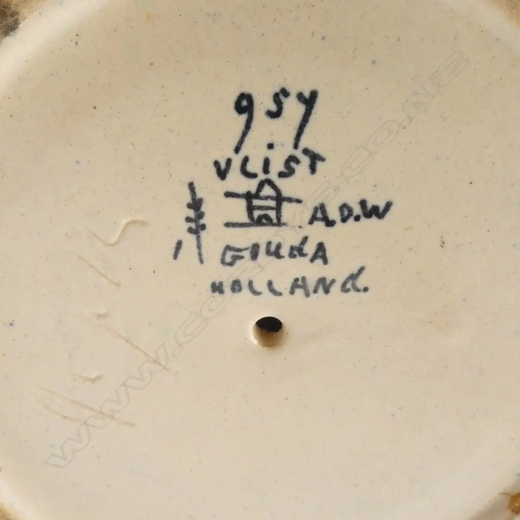 DUTCH GOUDA CANDLESTICK H.205mm Image 1++