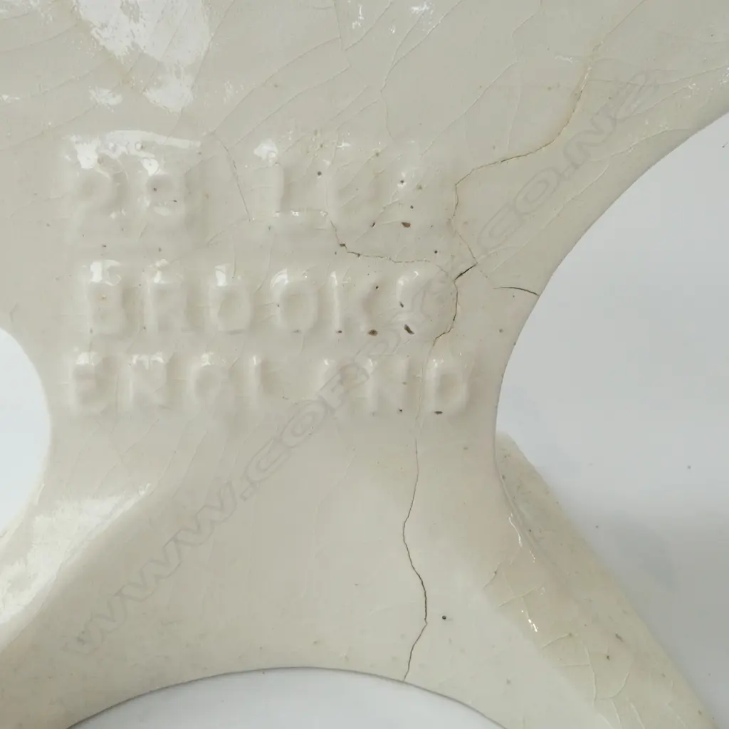 '28 LES BROOKS' CHINA ANVIL firing faults W.280mm Image 1++