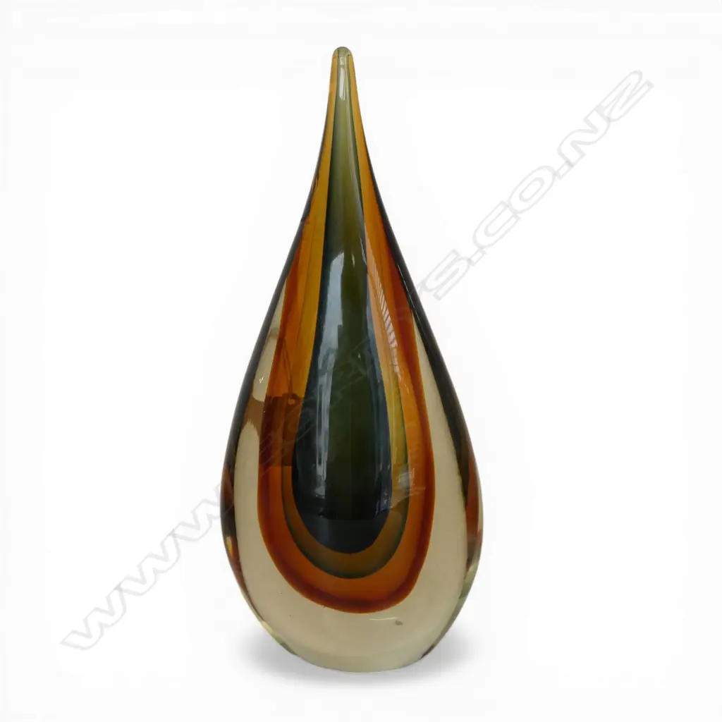 MURANO ART GLASS DROP ORNAMENT H.290mm Image 1++