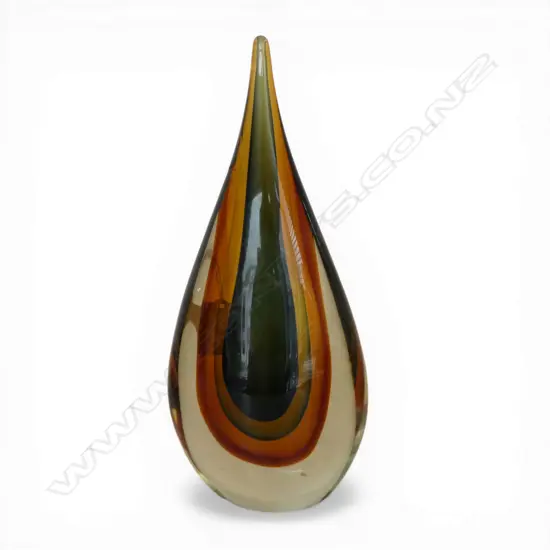 MURANO ART GLASS DROP ORNAMENT H.290mm