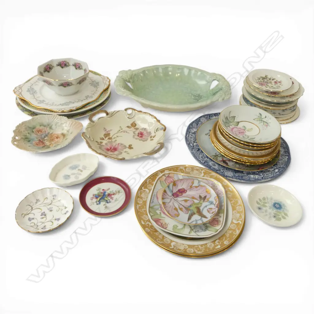 ASST FANCY CHINA ; PLATES, etc. Image 1++