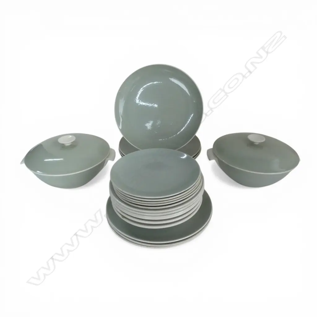 ASST. POOLE CHINA Incl. TUREEN, PLATES, etc Image 1++