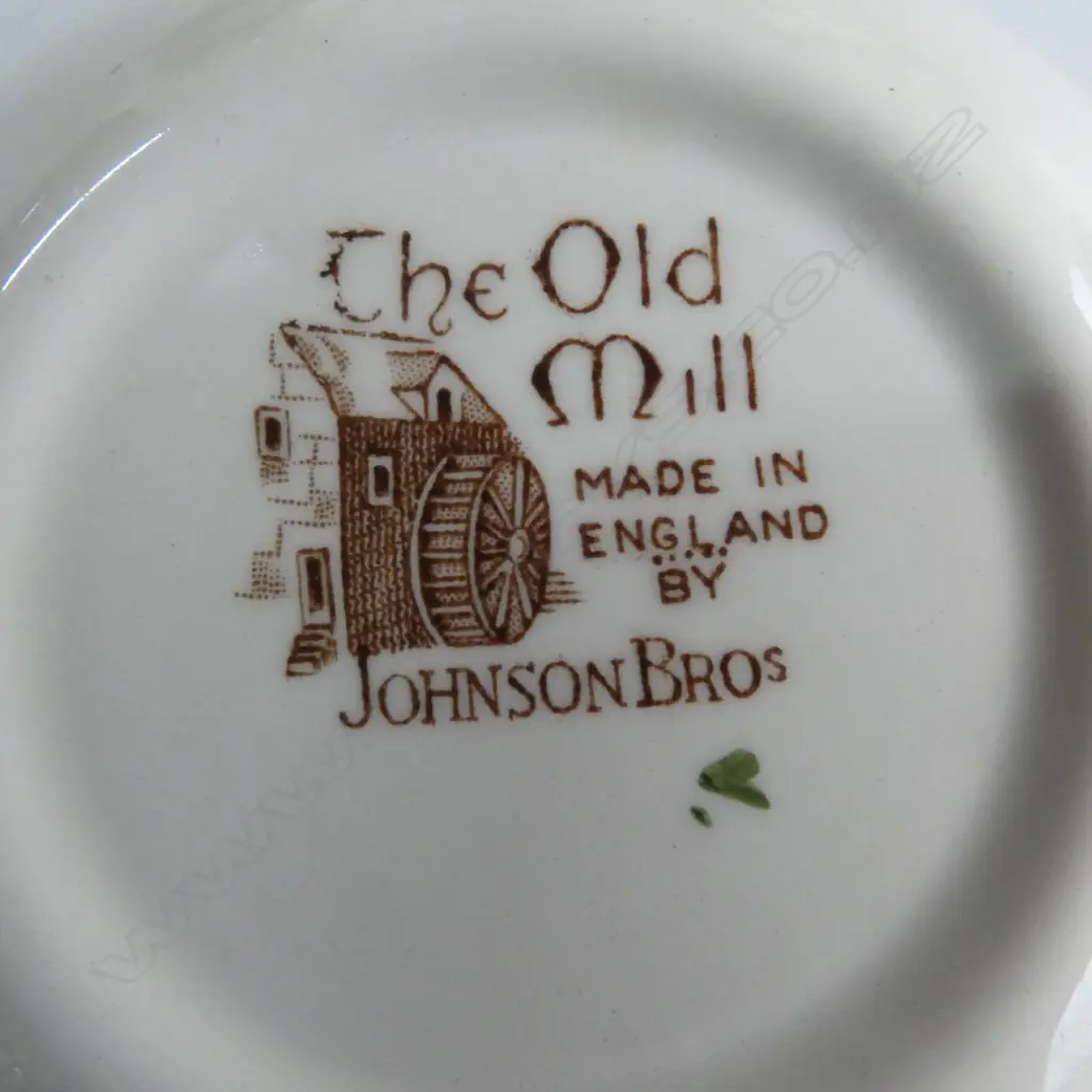 ASST. JOHNSON BRO 'THE OLD MILL' CHINA Image 1++