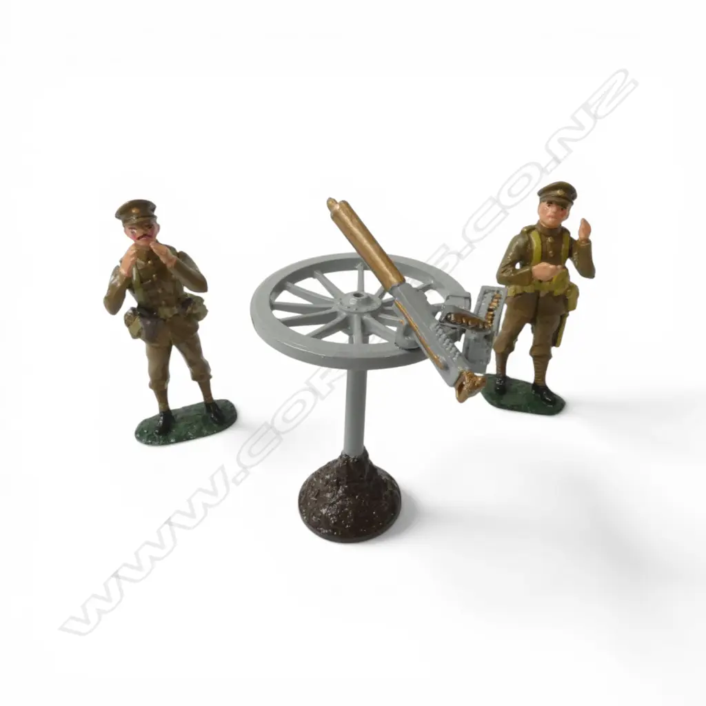 BOXED BRITAINS PREMIER SERIES 8911 MACHINE GUN & CREW SET by CHARLES BIGGS Image 1++