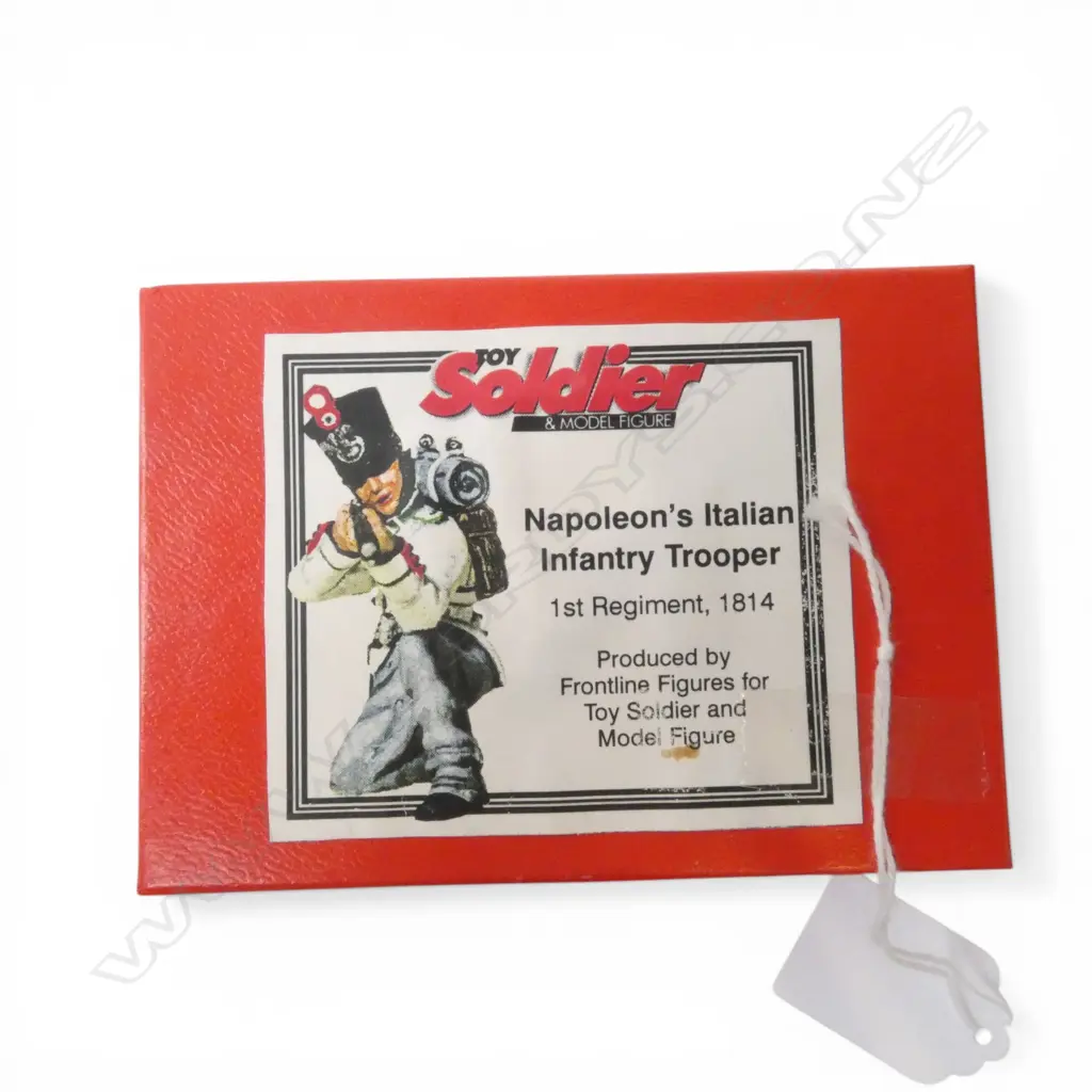 2 BOXED NAPOLEONIC TOY SOLDIERS; TOY SOLDIER NAPOLEON'S ITALIAN INFANTRY & SPECIAL COLLECTORS Ed. 11th HUSSARS Image 1++