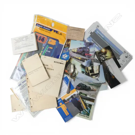 NZ RAILWAY EPHEMERA