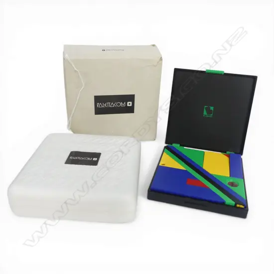 1980s PALETTACOM B-COLLECTION STATIONARY KIT BY BANDAI JAPAN, BOXED