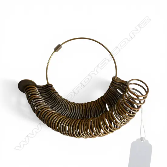 OLD SET RING SIZES narrow round bands