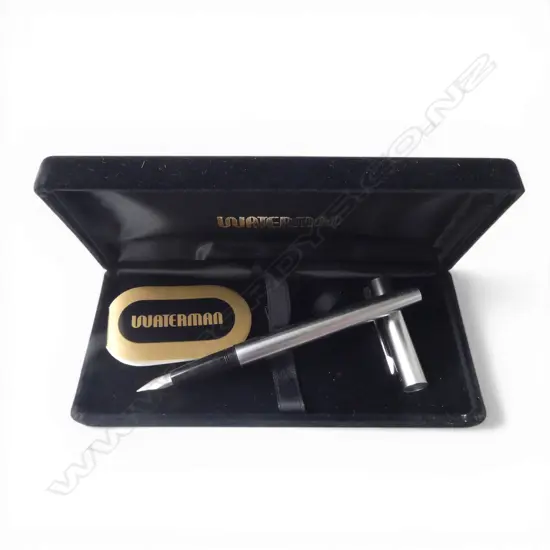 WATERMAN FOUNTAIN PEN 1970’S VINTAGE UNUSED IN CASE