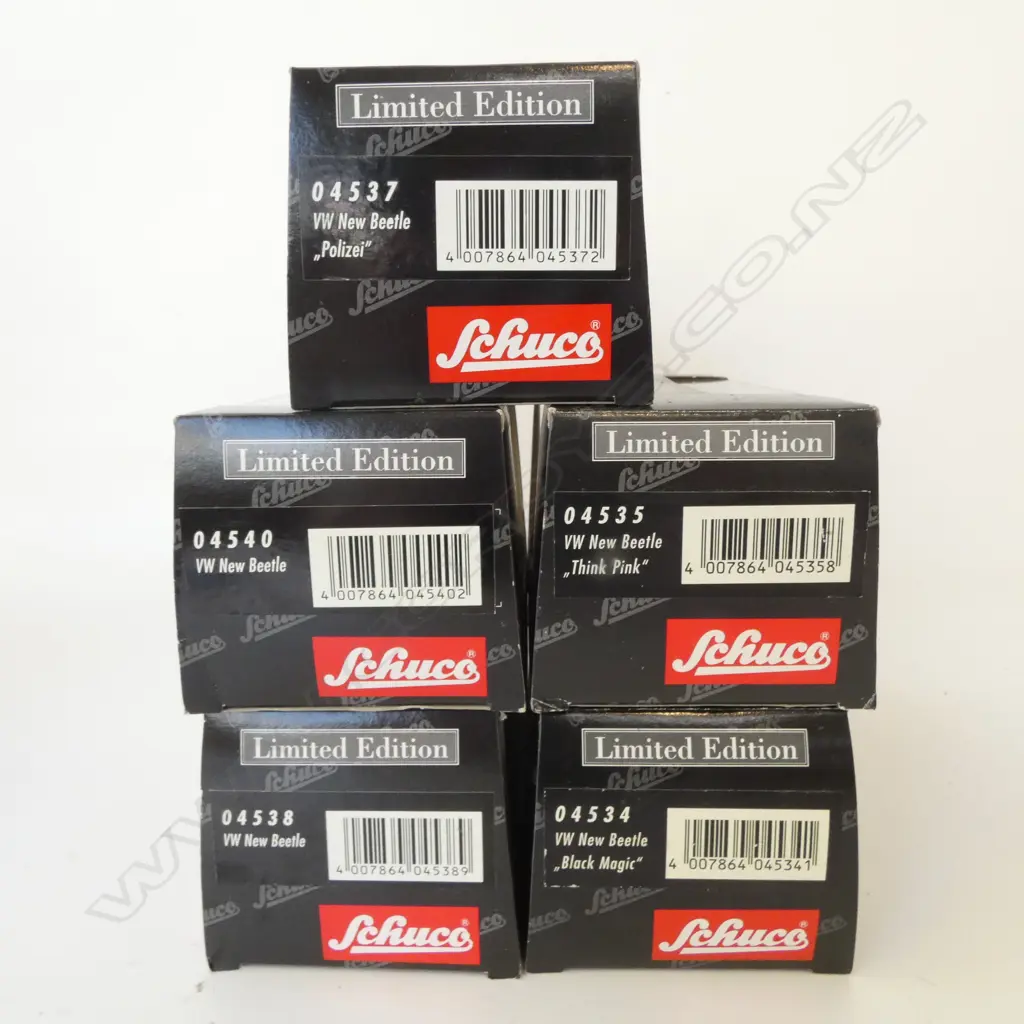 5 BOXED SCHUCO MODELS Image 1++