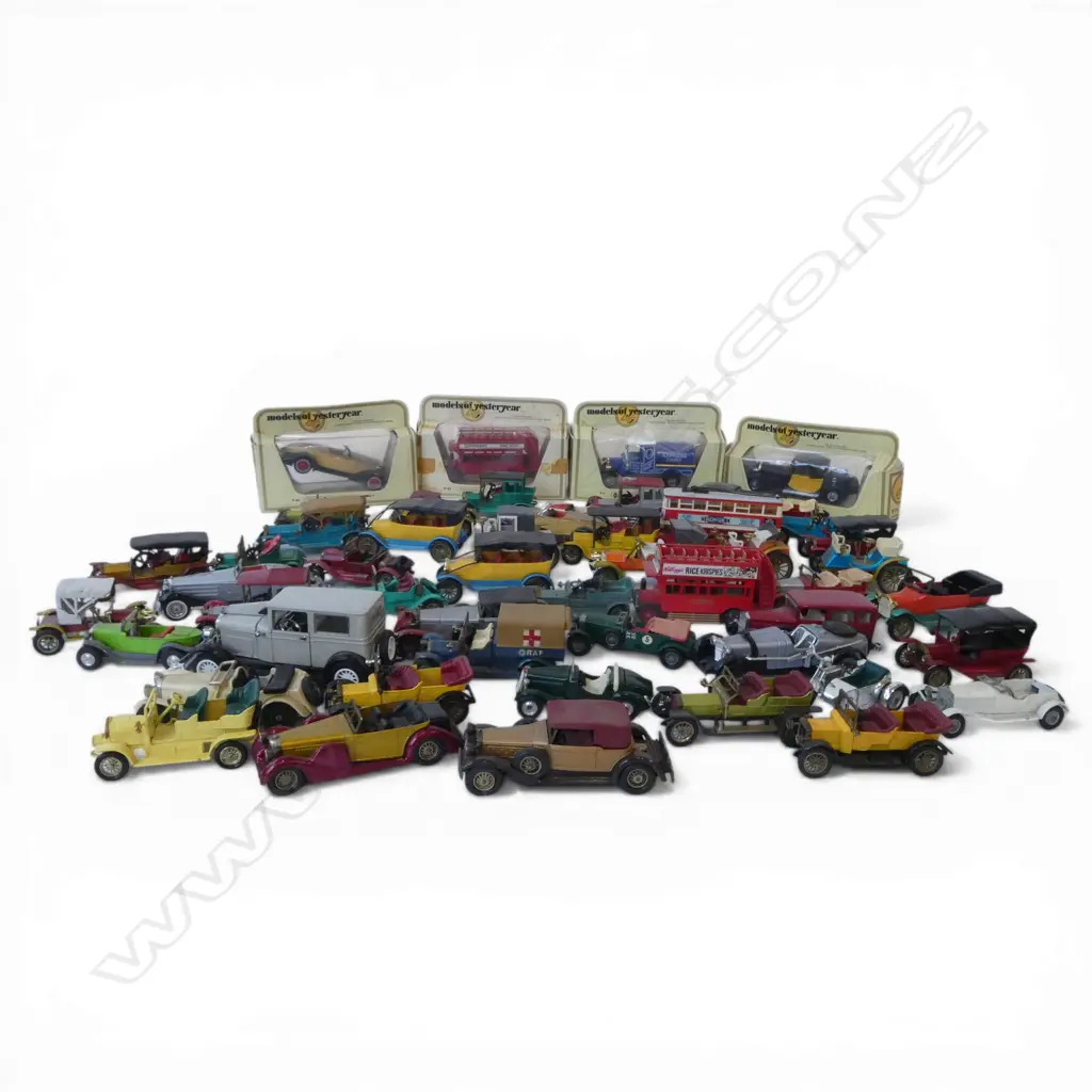 ASST. CAR MODELS; MODELS OF YESTERYEAR, GAMA, etc Image 1++