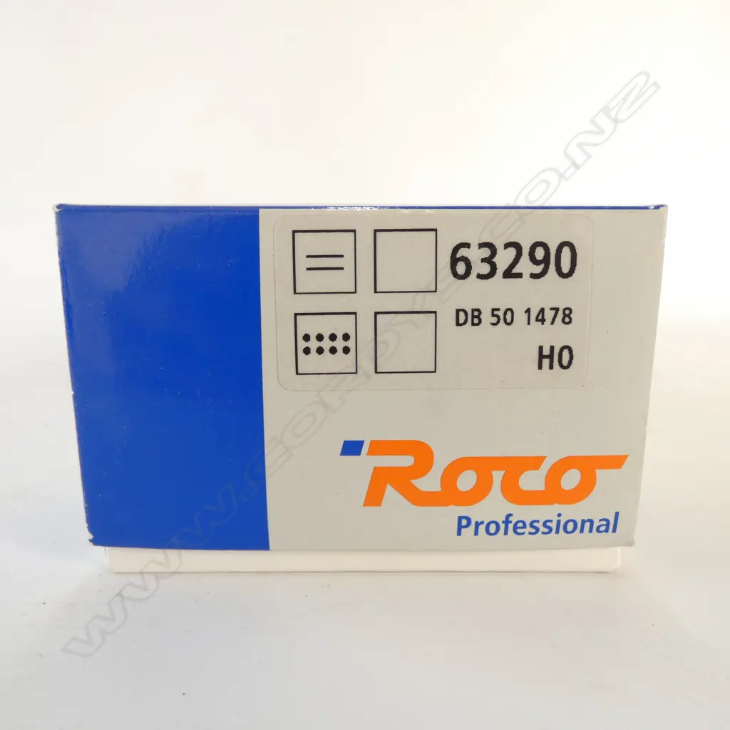 BOXED ROCO PROFESSIONAL HO DB STEAM LOCOMOTIVE & TENDER 50 1478 63290 Image 1++