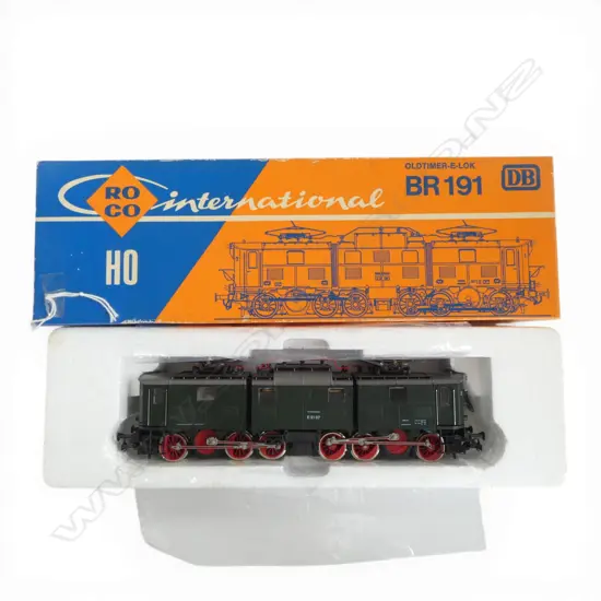 BOXED ROCO HO DB OLDTIMER-E-LOK LOCOMOTIVE BR 191 4139