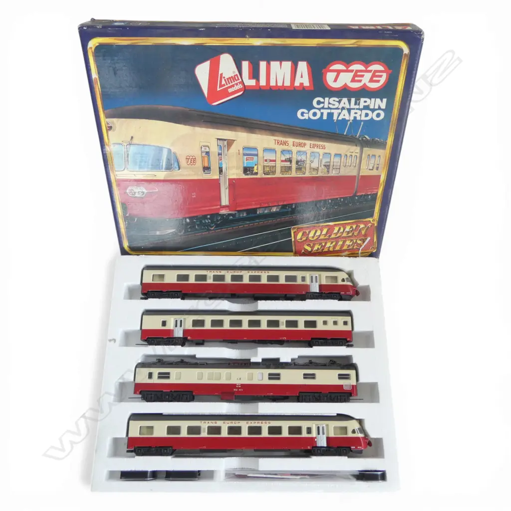 BOXED LIMA TEE GOLDEN SERIES HO TRANS EUROPE EXPRESS 4pce SET Image 1++