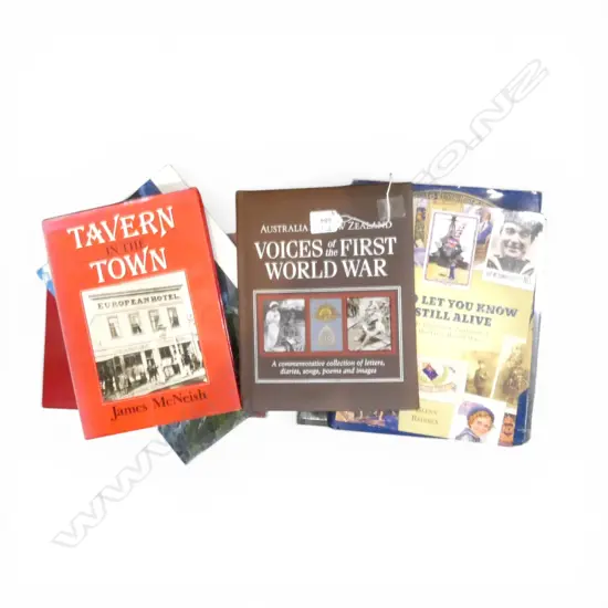 4 BOOKS; 2 NZ WWI, MYTHOLOGY, TSAR
