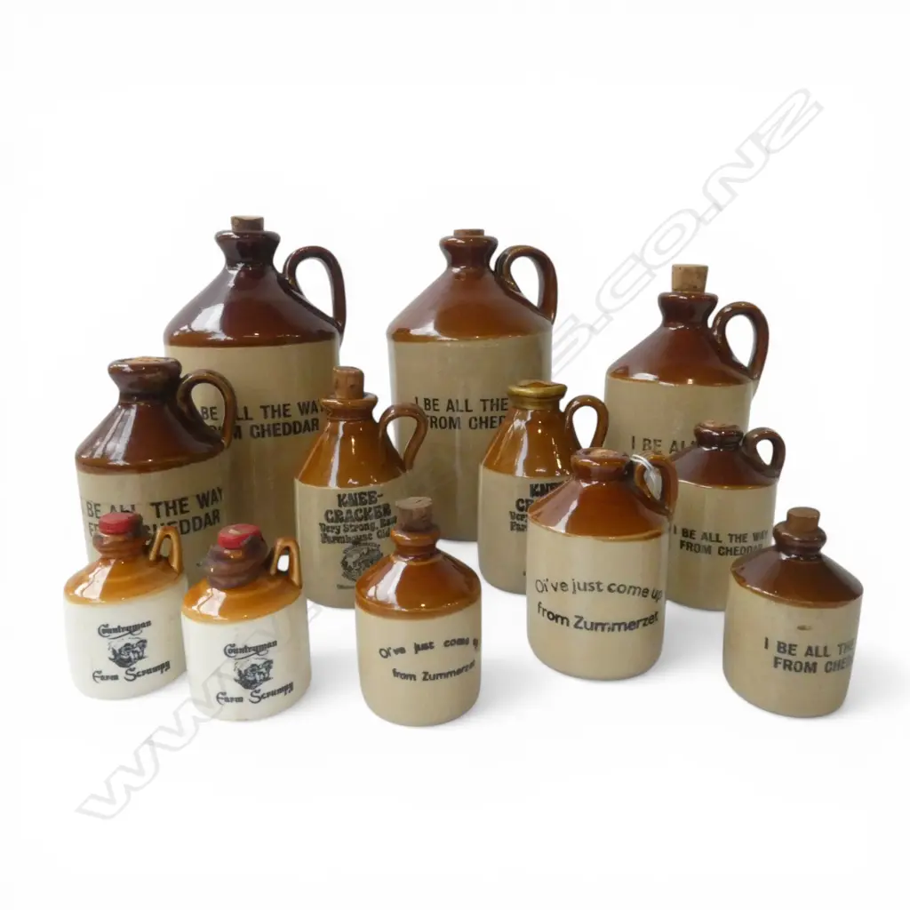 12 ASST STONE CROCKS Image 1++