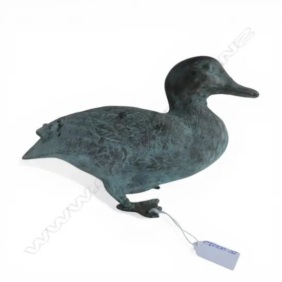 BRONZED STANDING DUCK H.180 L.280mm