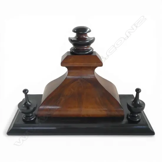 ANTIQUE EBONISED WALL SCONCE 360x155x235mm