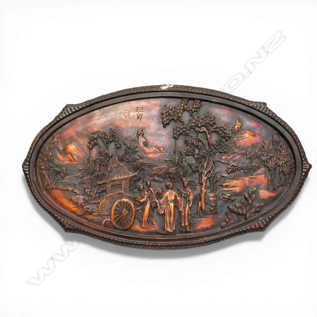 ORIENTAL RESIN PLAQUE 370x660mm Image 1++