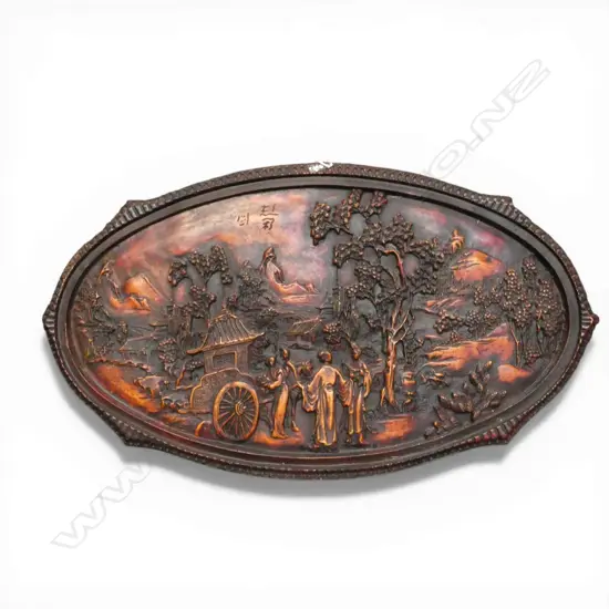 ORIENTAL RESIN PLAQUE 370x660mm