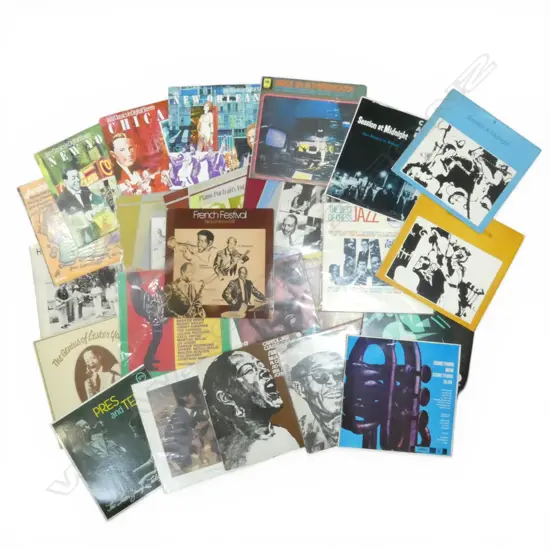 ASST. JAZZ LPs Incl. LESTER YOUNG etc Provenance: Ex Collection Wellington Choy