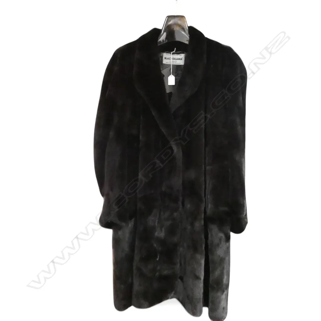 BLACKGLAMA BROWN MINK FUR COAT   Image 1++