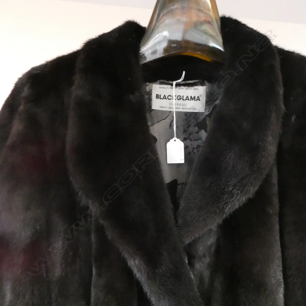 BLACKGLAMA BROWN MINK FUR COAT   Image 1++