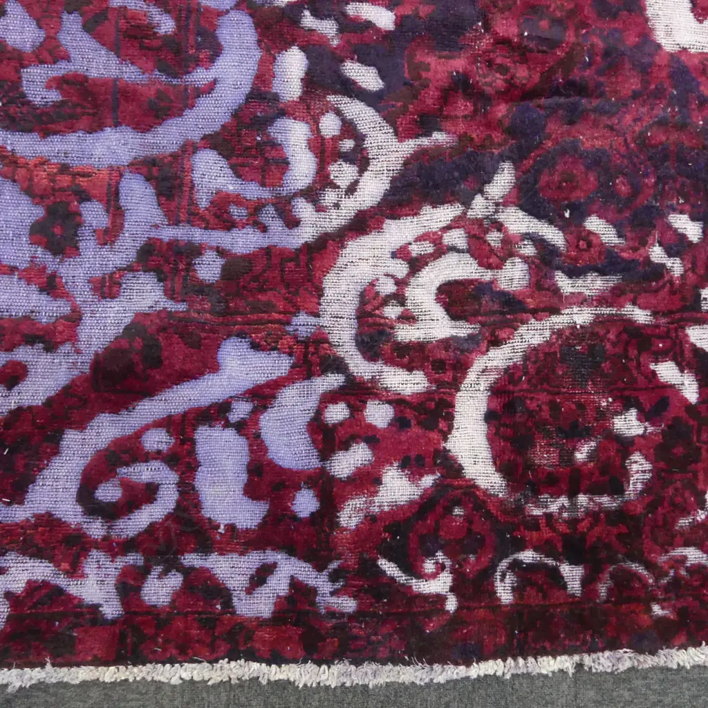 PERSIAN HAND-KNOTTED WOOL PILE RUG 3000x3000mm Image 1++