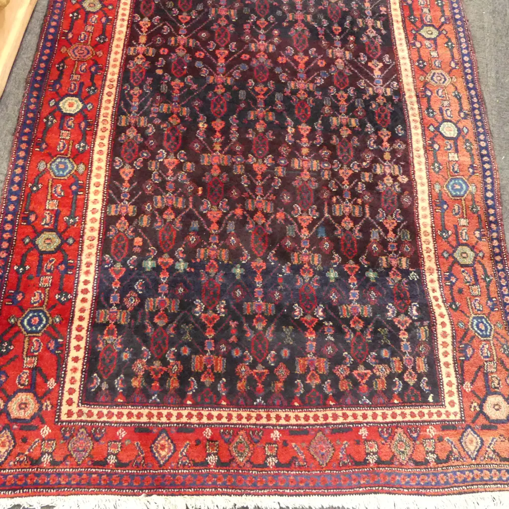 HAND KNOTTED WOOL PILE RUG 2750x1200mm Image 1++