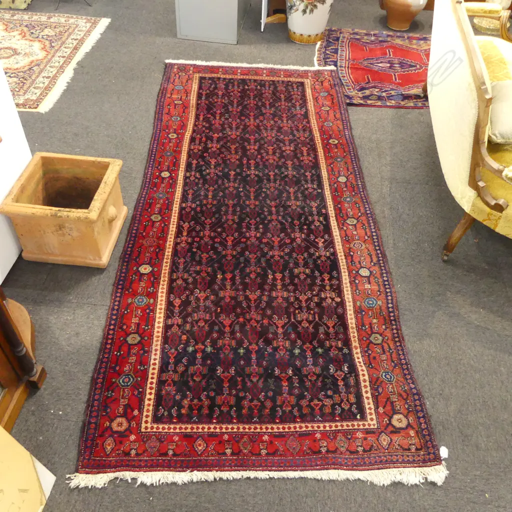 HAND KNOTTED WOOL PILE RUG 2750x1200mm Image 1++