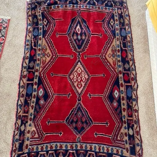 IRANIAN TRIBAL LURI RUG hand knotted wool pile rug 1850x1100mm
