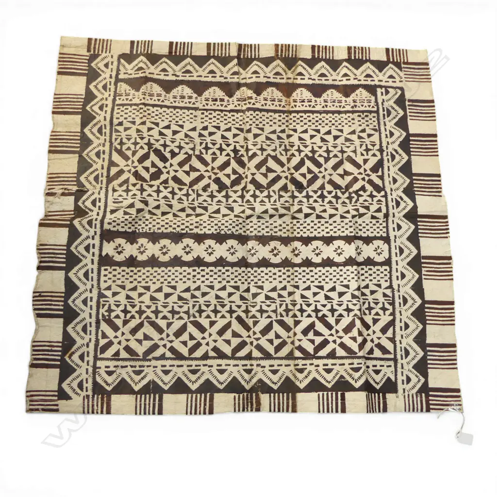 FIJIAN MASI / TAPA CLOTH 850x900mm Image 1++