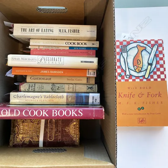 MISCELLANEOUS BOOOKS ABOUT COOKING & VARIOUS COOKERY BOOKS, 12 VOLS...