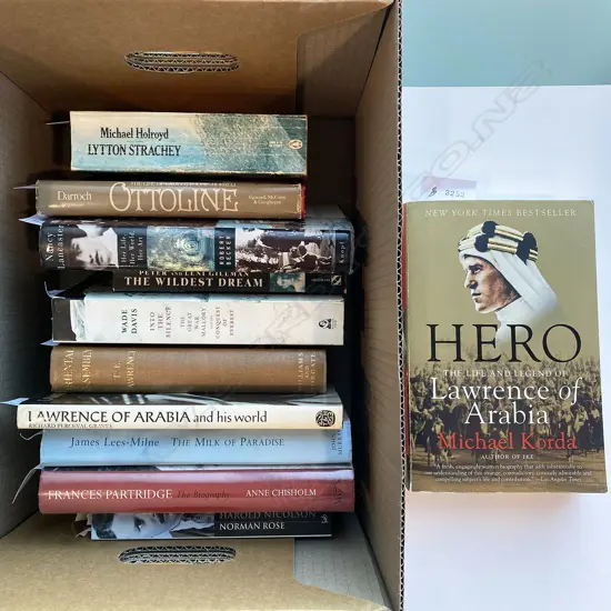 BLOOMSBURY, 11 VOLS :HAROLD NICOLSON, GEORGE MALLORY, FRANCES PARTRIDGE, T LAWRENCE, NANCY LANCASTER, OTTOLINE MORRELL, 