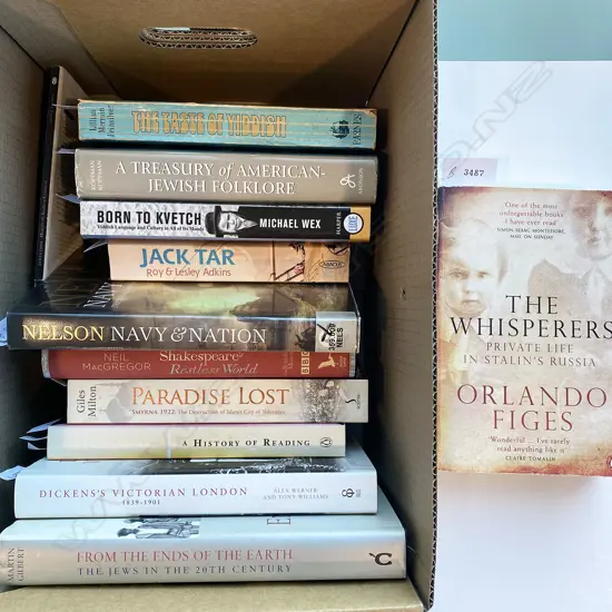 BRITISH AND JEWISH HISTORY - 12 VOLS