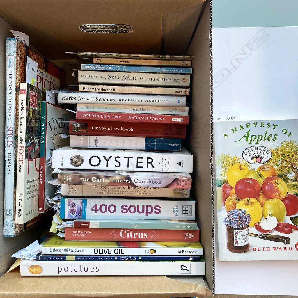 MOSTLY INGREDIENT FOCUSSED COOKERY BOOKS, 23 VOLS... Image 1++