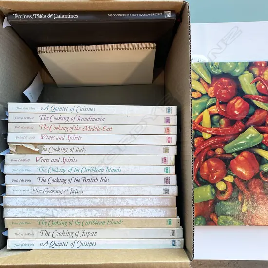 TIME LIFE FOODS OF THE WORLD, 17 VOLS...